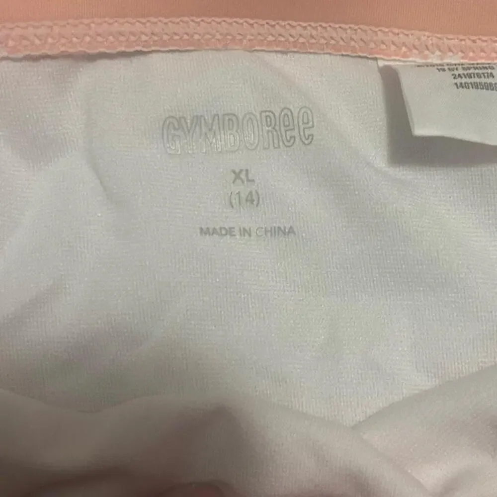 Gymboree girls XL 14 2pc Pink/White‎ Floral Bikini